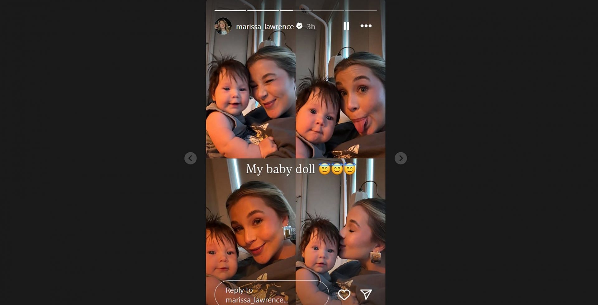 Trevor Lawrence’s wife Marissa shares sweet mother-daughter collage/@marissa_lawrence